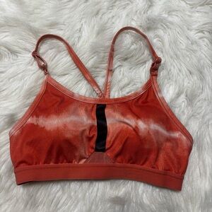 Nike Orange Tie Dye Sports Bra size Women’s Large
